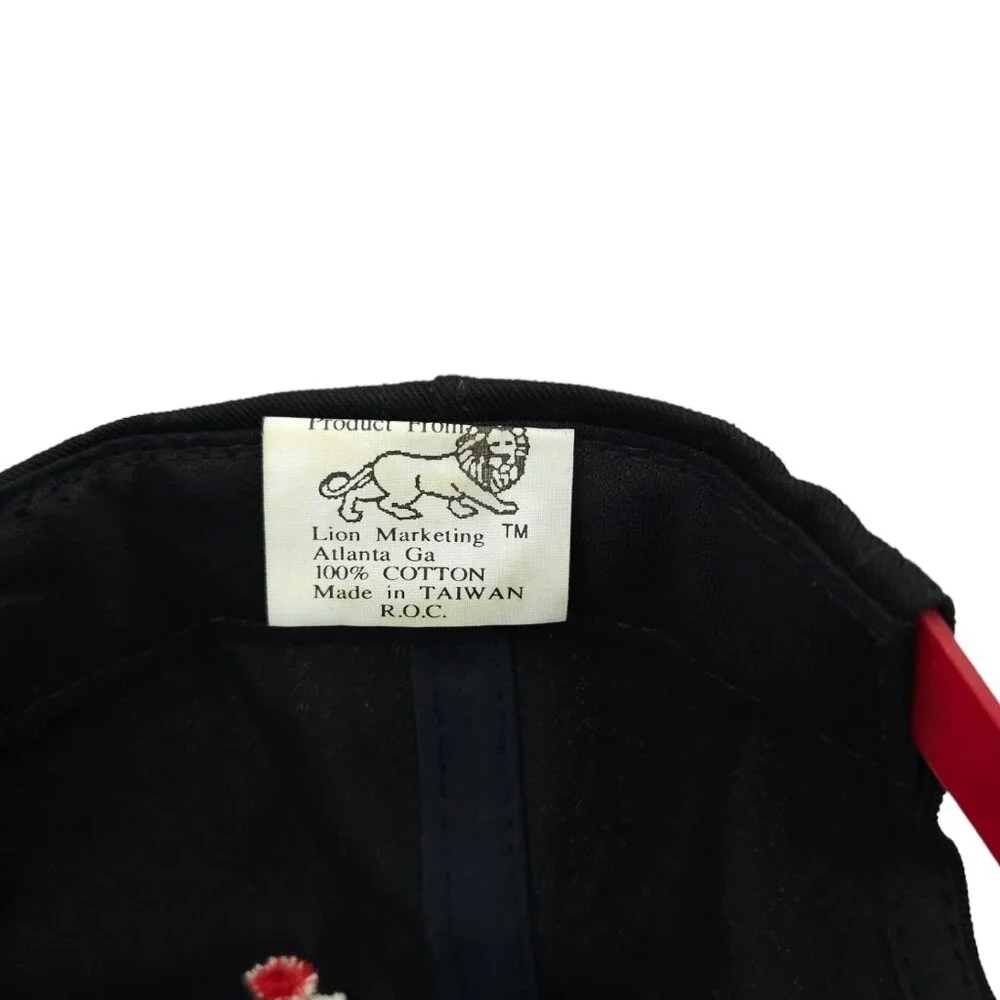 Hill Manufacturing Logo Snapback Cap Vintage Lion Marketing Cotton Trucker